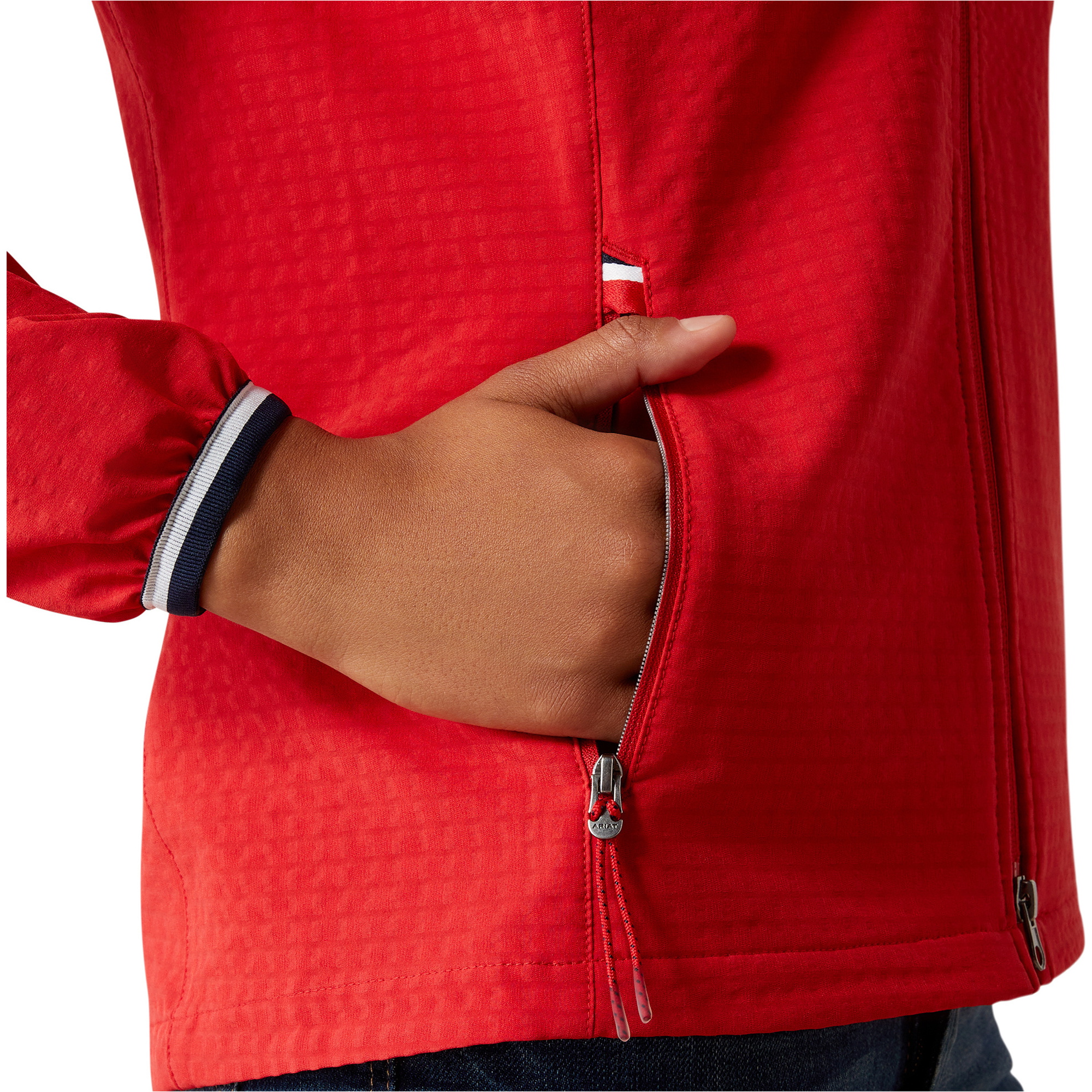 2025 Ariat Damen Versa Team Jacke 10058590 - Weg Redt
